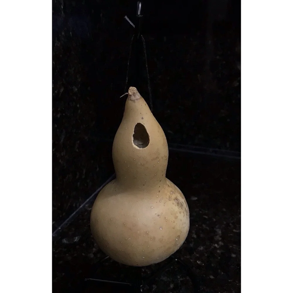 Vintage Nativity Gourd‎ Christmas Tree Ornament Folk Art